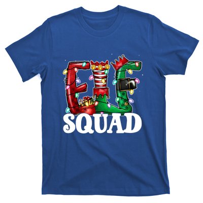 Elf Family Christmas Matching Pajamas Xmas Funny Elf Squad Meaningful Gift T-Shirt