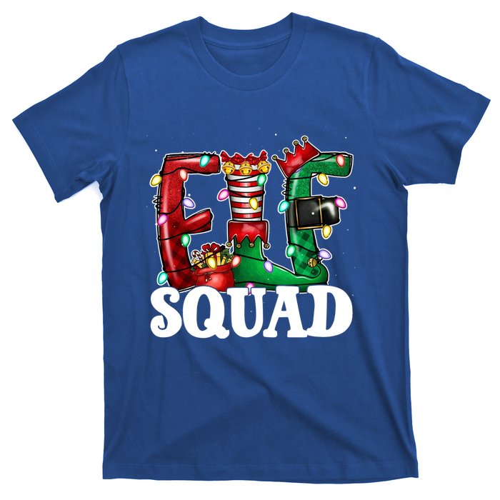 Elf Family Christmas Matching Pajamas Xmas Funny Elf Squad Meaningful Gift T-Shirt