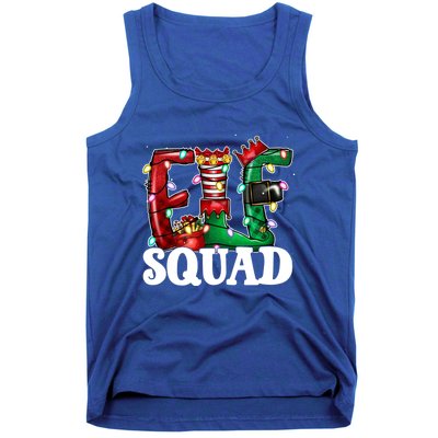 Elf Family Christmas Matching Pajamas Xmas Funny Elf Squad Meaningful Gift Tank Top