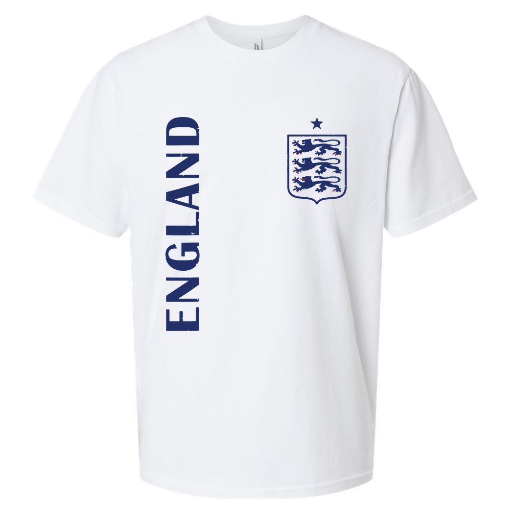 England Football Crest Sueded Cloud Jersey T-Shirt
