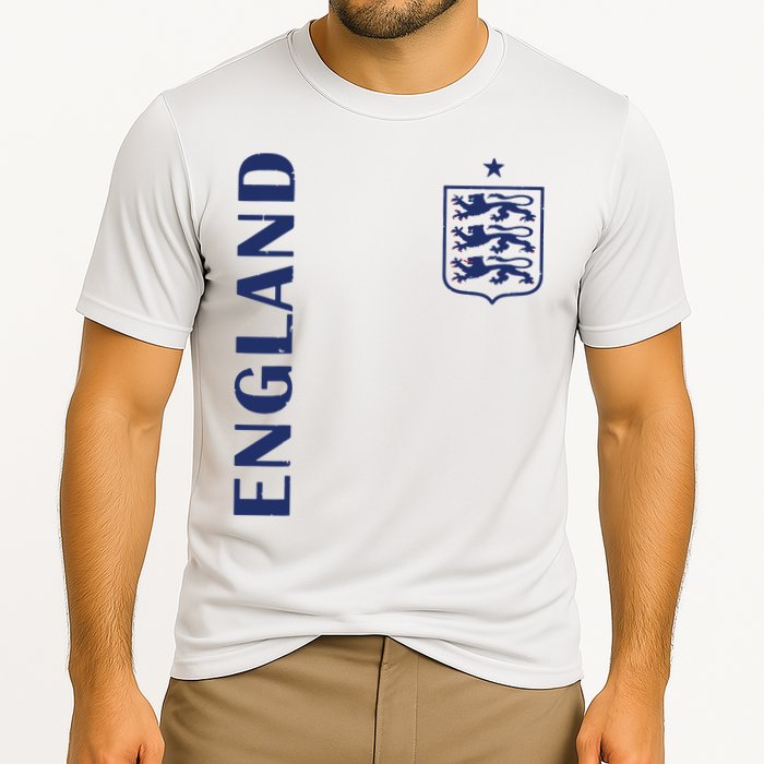 England Football Crest Cooling Performance Crew T-Shirt
