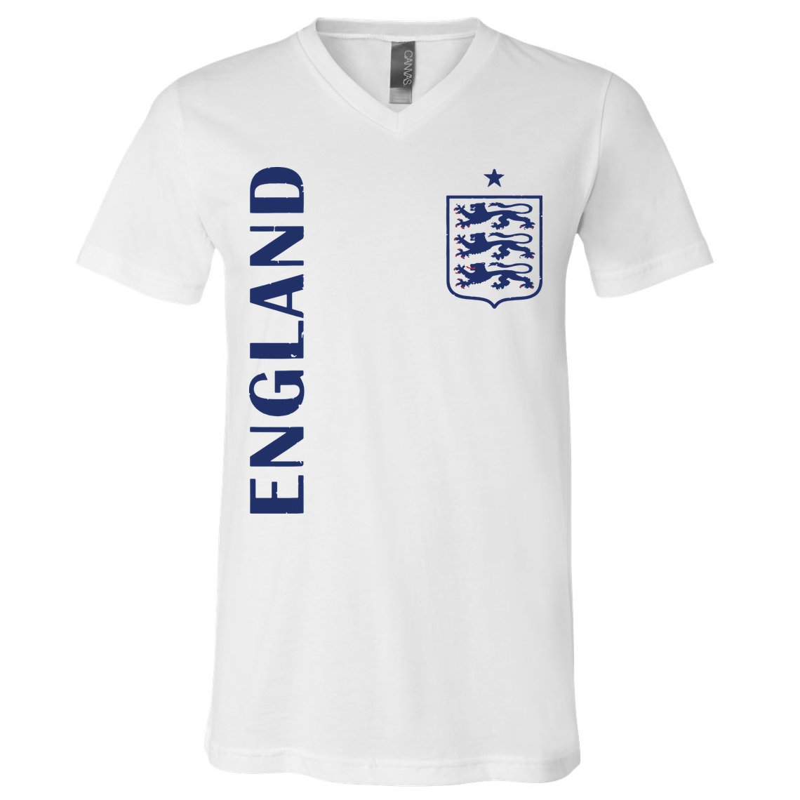 England Football Crest V-Neck T-Shirt