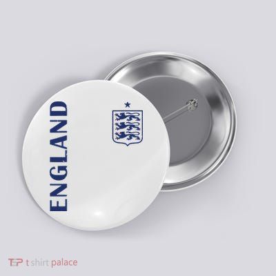 England Football Crest Button