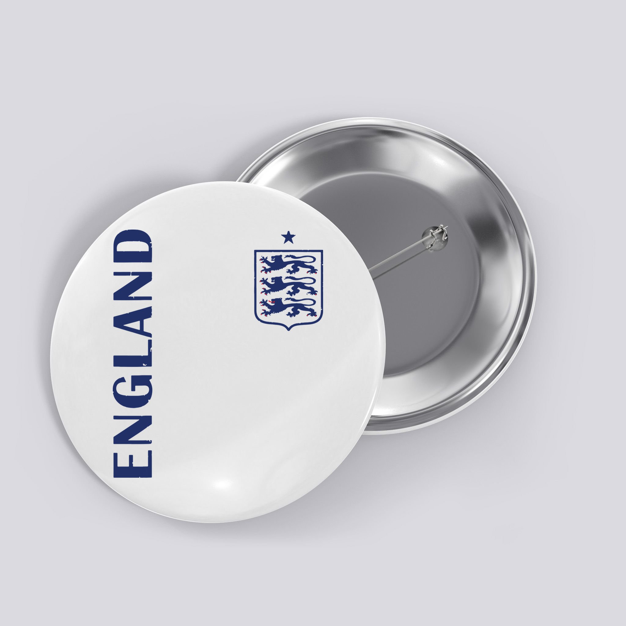 England Football Crest Button