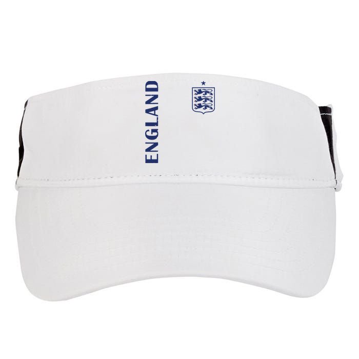 England Football Crest Adult Drive Performance Visor