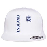 England Football Crest Flat Bill Trucker Hat