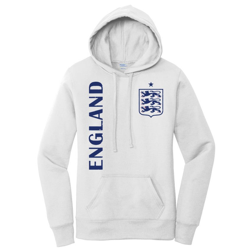 England Football Crest Women's Pullover Hoodie