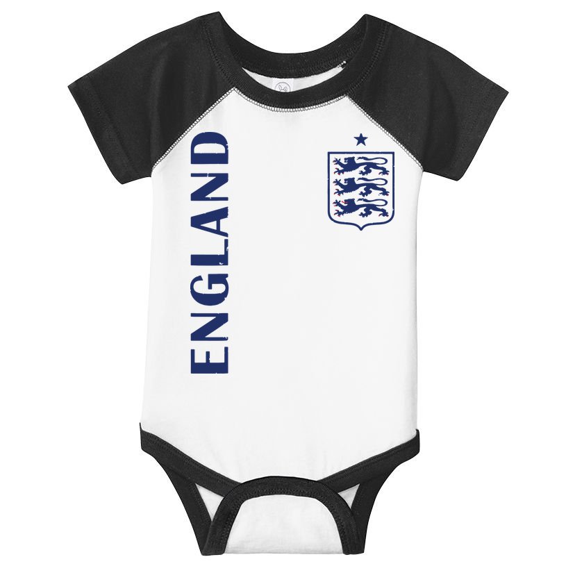 England Football Crest Infant Baby Jersey Bodysuit