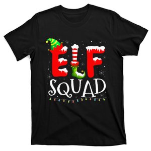 Elf Family Christmas Matching Elf Squad T-Shirt