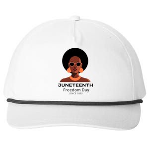 Empowering Freedom Celebrate Junenth Queen With Style Gift Snapback Five-Panel Rope Hat