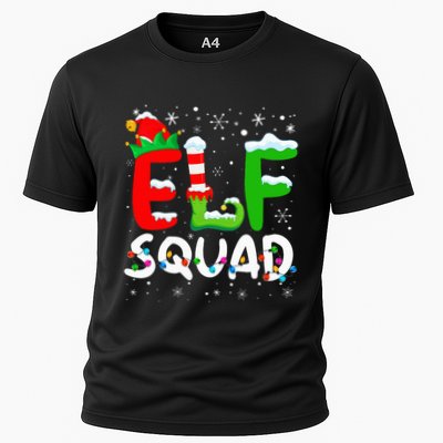 Elf Family Christmas Matching Pajamas Xmas Elf Squad Performance Shirt