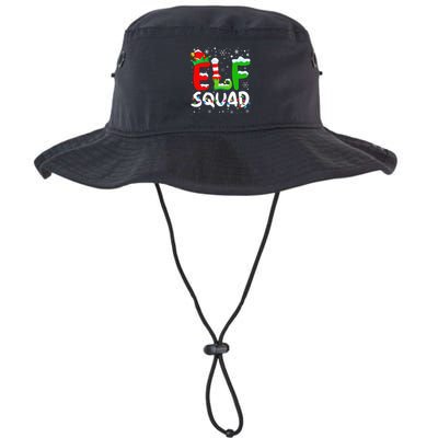 Elf Family Christmas Matching Pajamas Xmas Elf Squad Bucket Hat