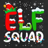 Elf Family Christmas Matching Pajamas Xmas Elf Squad 11oz C Handle Ceramic Mug