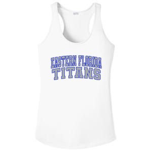 Eastern Florida College Titan Ladies PosiCharge Competitor Racerback Tank