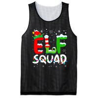 Elf Family Christmas Matching Pajamas Xmas Elf Squad Mesh Reversible Basketball Jersey Tank