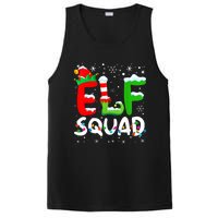 Elf Family Christmas Matching Pajamas Xmas Elf Squad PosiCharge Competitor Tank