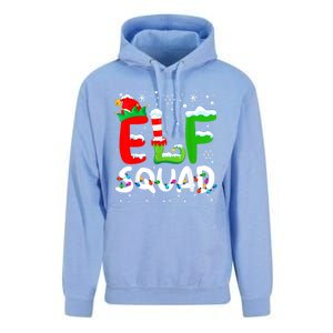 Elf Family Christmas Matching Pajamas Xmas Elf Squad Unisex Surf Hoodie