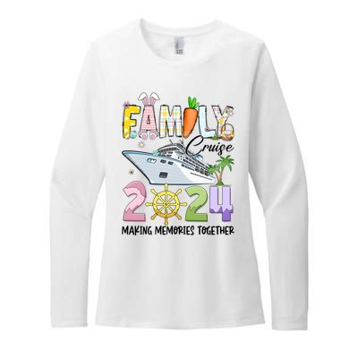 Easter Family Cruise 2024 Making Memories Together Womens CVC Long Sleeve Shirt