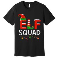 Elf Family Christmas Matching Pajamas XMas Elf Squad Premium T-Shirt