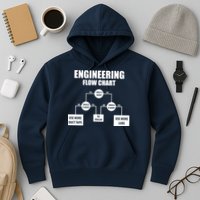 Engineering Flow Chart Hoodie