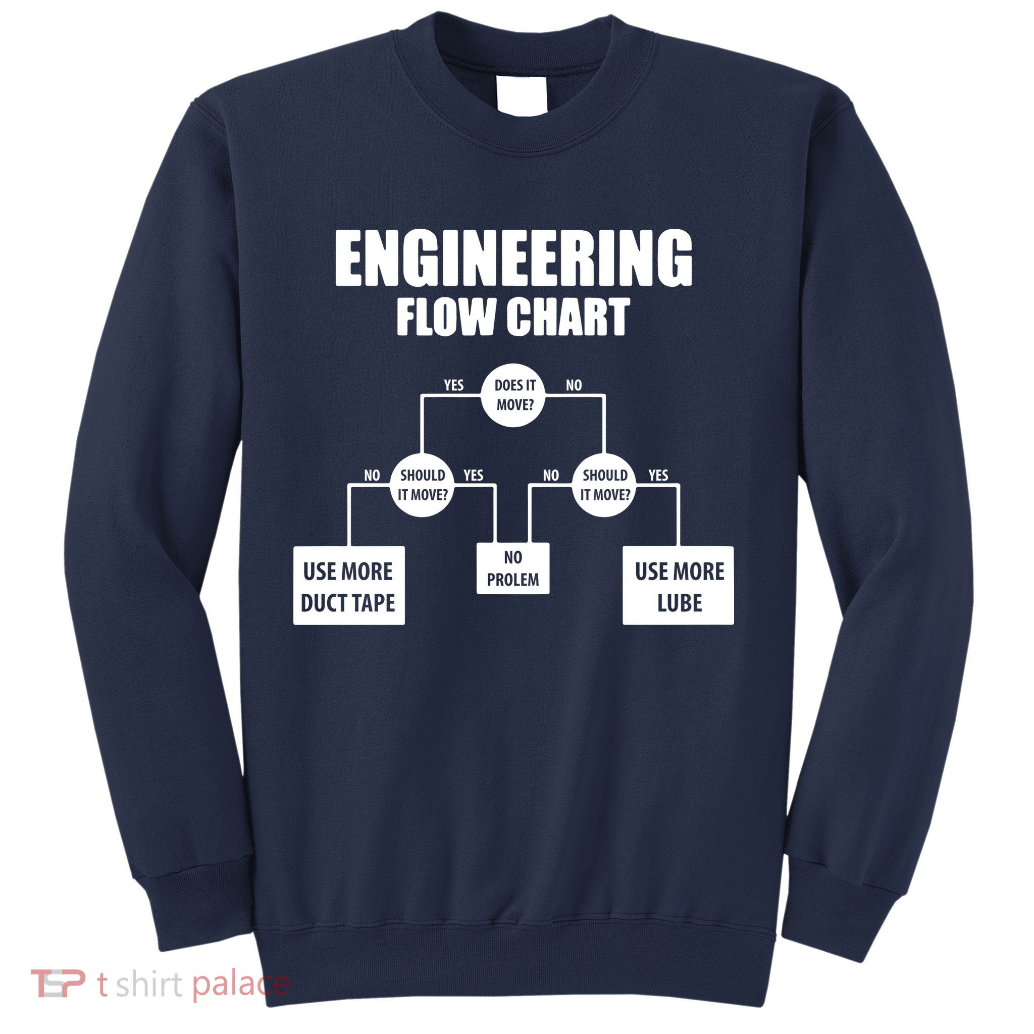 Engineering Flow Chart Sweatshirt