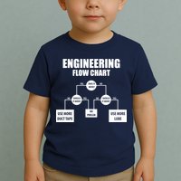 Engineering Flow Chart Toddler T-Shirt