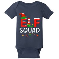 Elf Family Christmas Matching Pajamas Xmas Elf Squad Baby Bodysuit