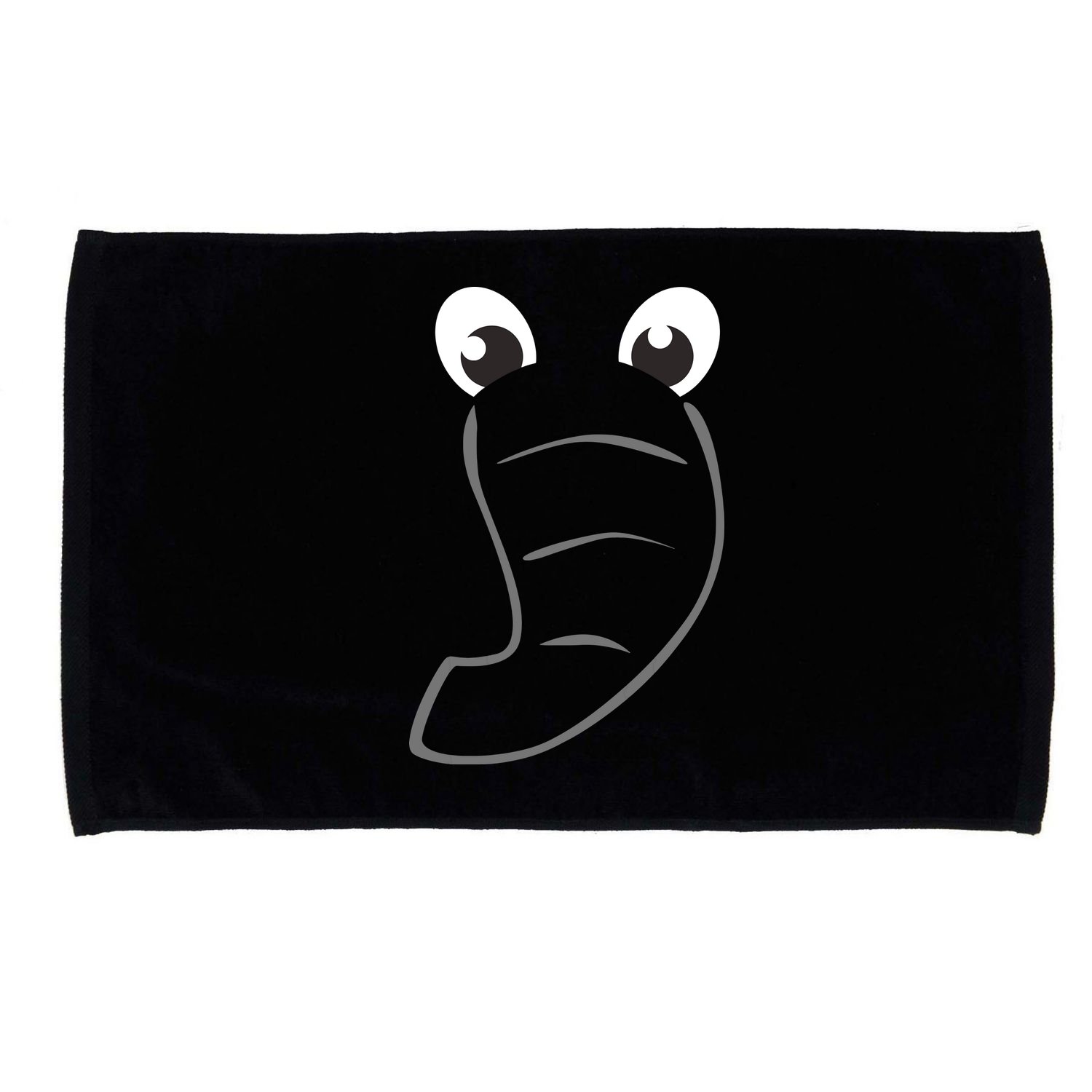 Elephant Face Cute Halloween Costume Animal Gift Microfiber Hand Towel