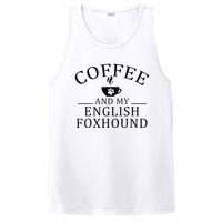 English Foxhound Dog And Coffee PosiCharge Competitor Tank