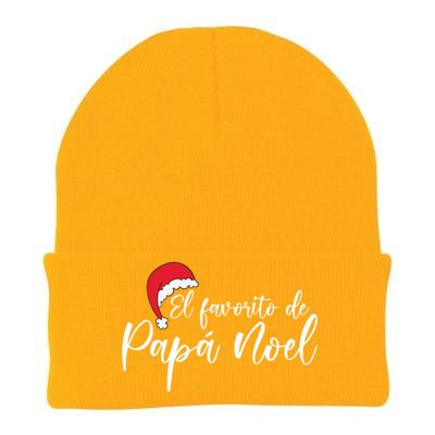 El Favorito De Papá Noel Santa ClausS Favorite Christmas Gift Knit Cap Winter Beanie