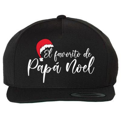 El Favorito De Papá Noel Santa ClausS Favorite Christmas Gift Wool Snapback Cap