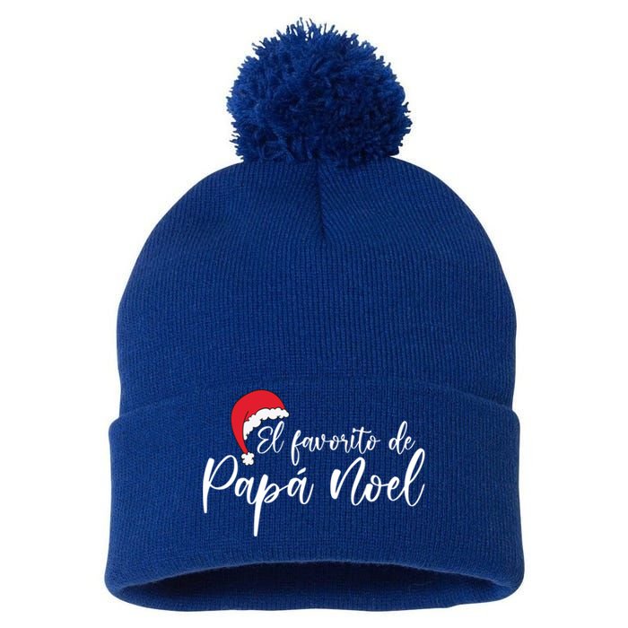 El Favorito De Papá Noel Santa ClausS Favorite Christmas Gift Pom Pom 12in Knit Beanie