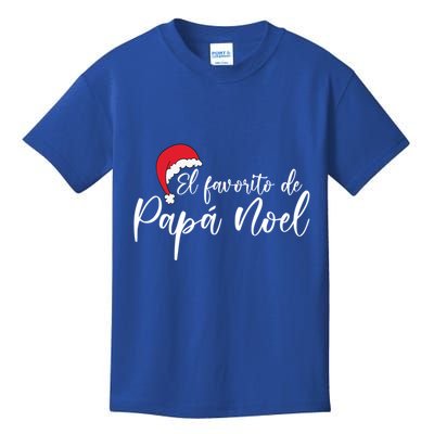 El Favorito De Papá Noel Santa ClausS Favorite Christmas Gift Kids T-Shirt