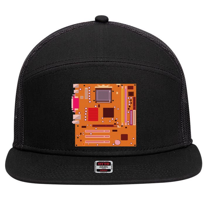 Electronics For Devices And Systems, Circuit Boards, Soldering 7 Panel Mesh Trucker Snapback Hat