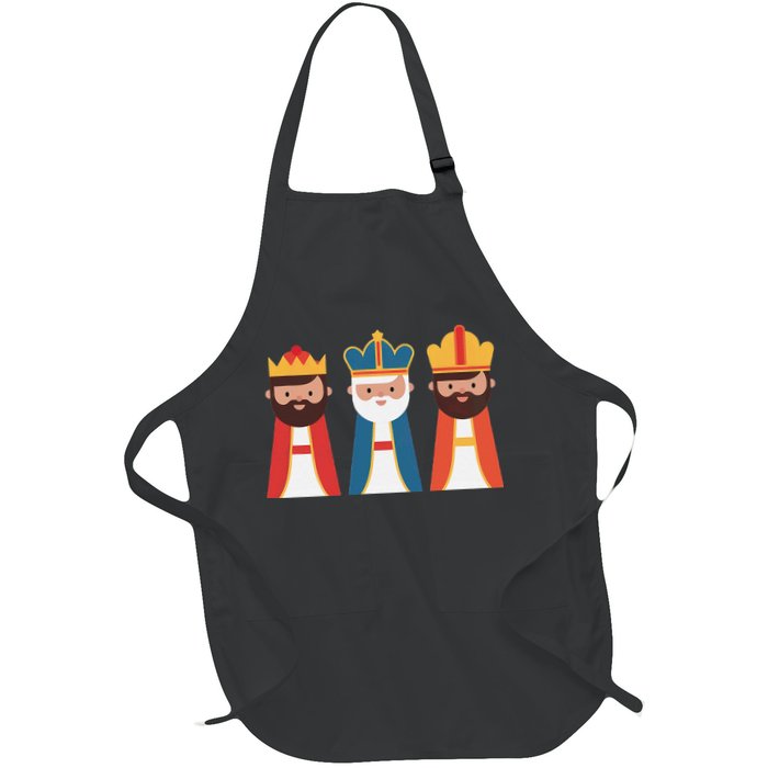 Epiphany Feliz Dia De Reyes Three Wise Happy Holy Kings Apron