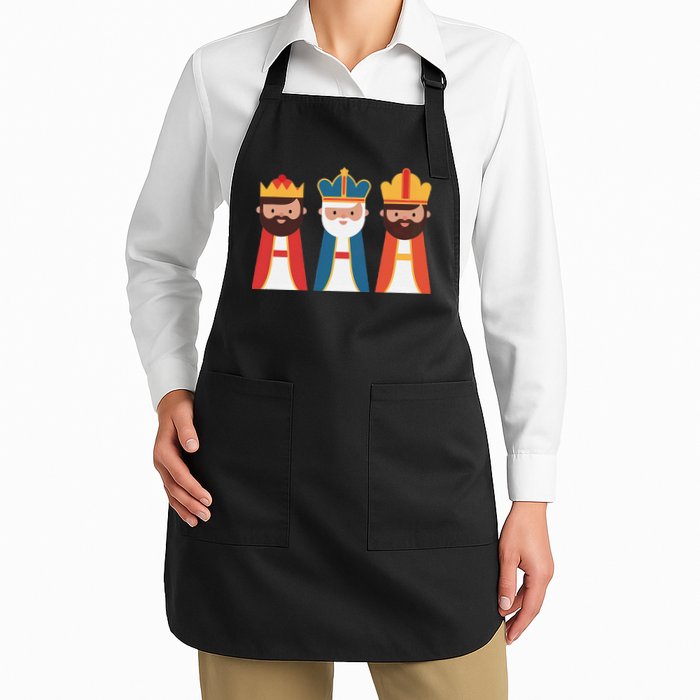 Epiphany Feliz Dia De Reyes Three Wise Happy Holy Kings Apron