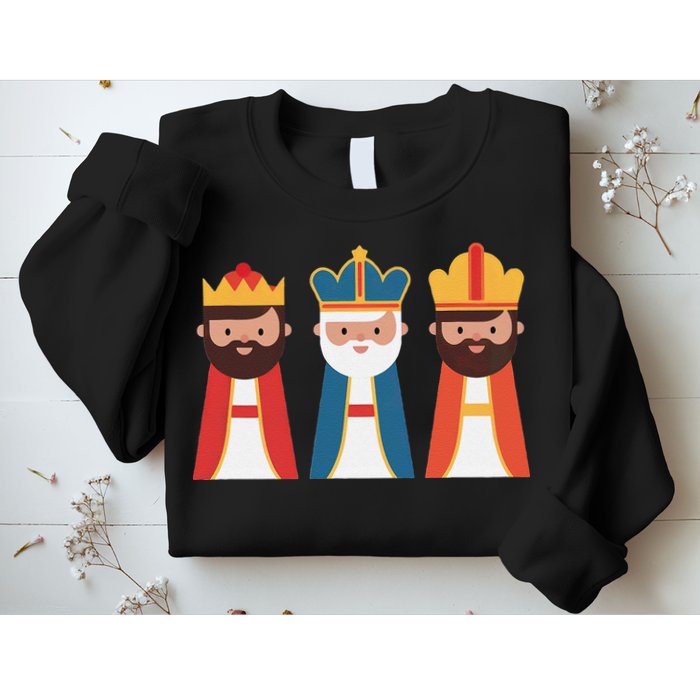 Epiphany Feliz Dia De Reyes Three Wise Happy Holy Kings Sweatshirt