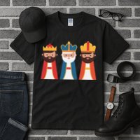 Epiphany Feliz Dia De Reyes Three Wise Happy Holy Kings Tall T-Shirt