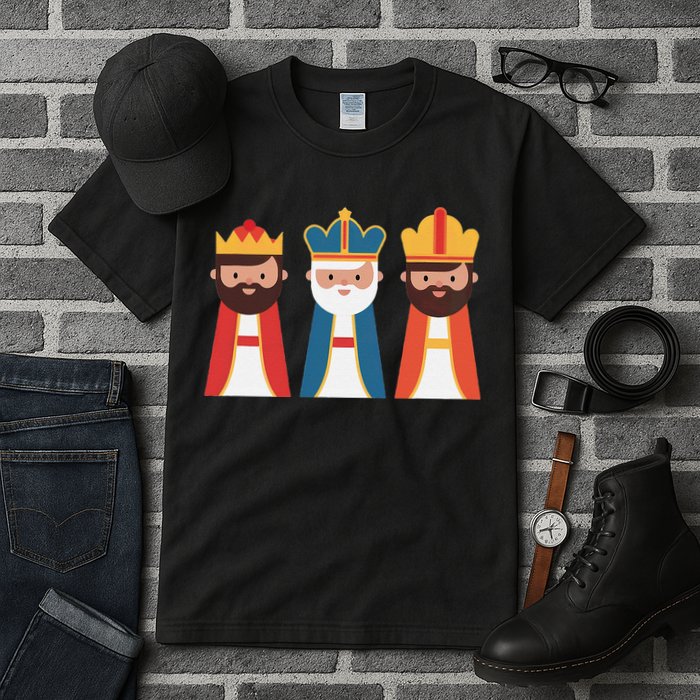 Epiphany Feliz Dia De Reyes Three Wise Happy Holy Kings Tall T-Shirt