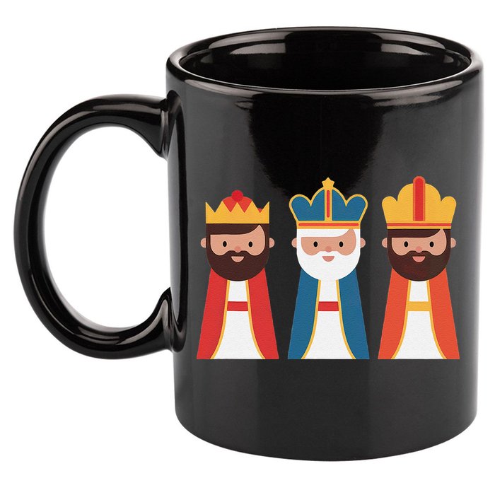 Epiphany Feliz Dia De Reyes Three Wise Happy Holy Kings 11oz C Handle Ceramic Mug