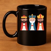 Epiphany Feliz Dia De Reyes Three Wise Happy Holy Kings 11oz C Handle Ceramic Mug