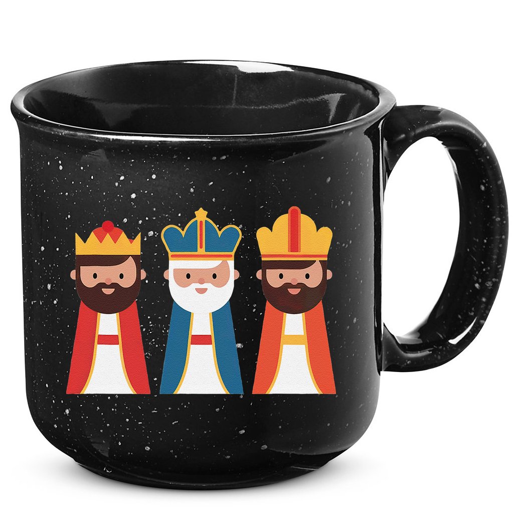 Epiphany Feliz Dia De Reyes Three Wise Happy Holy Kings 15oz Campfire Ceramic Mug