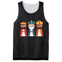 Epiphany Feliz Dia De Reyes Three Wise Happy Holy Kings Mesh Reversible Basketball Jersey Tank