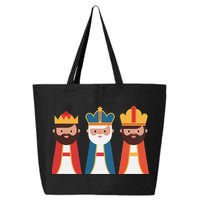 Epiphany Feliz Dia De Reyes Three Wise Happy Holy Kings 25L Jumbo Tote