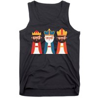 Epiphany Feliz Dia De Reyes Three Wise Happy Holy Kings Tank Top