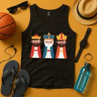 Epiphany Feliz Dia De Reyes Three Wise Happy Holy Kings Tank Top