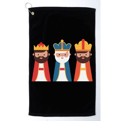 Epiphany Feliz Dia De Reyes Three Wise Happy Holy Kings Golf Towel