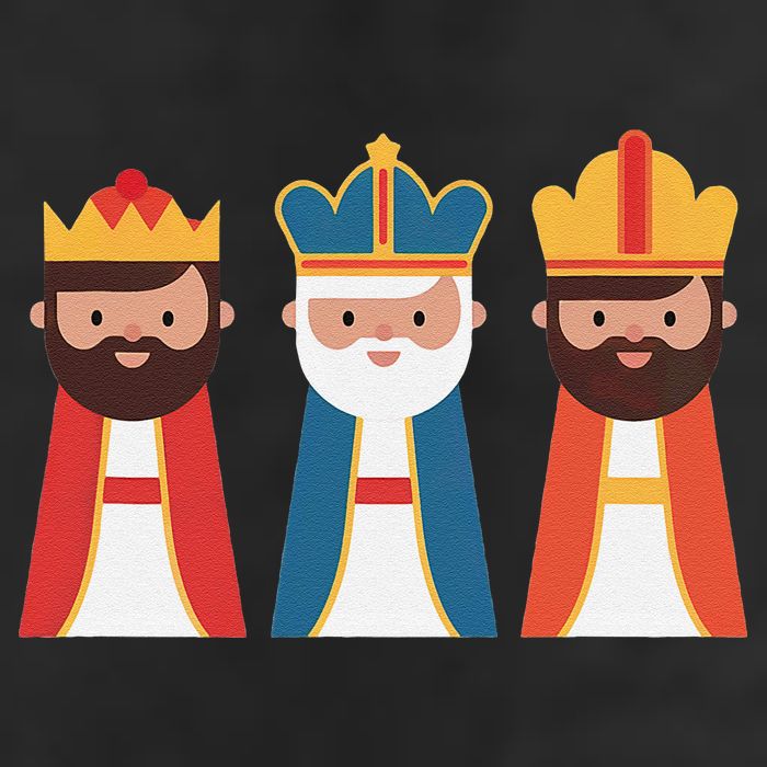 Epiphany Feliz Dia De Reyes Three Wise Happy Holy Kings Golf Towel