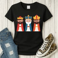 Epiphany Feliz Dia De Reyes Three Wise Happy Holy Kings Womens T-Shirt