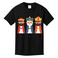 Epiphany Feliz Dia De Reyes Three Wise Happy Holy Kings Kids T-Shirt